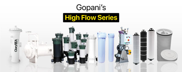 High Flow Filter Cartridges and Housings