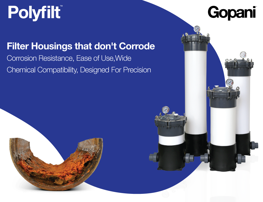 Polyflit - UPVC Filter Housing - Gopani Product Systems